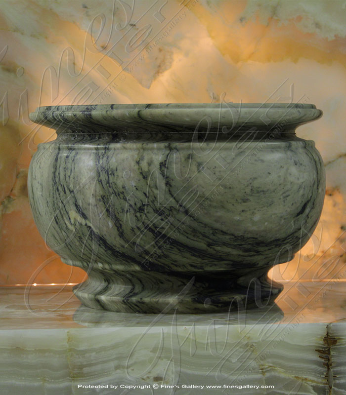 Marble Planters  - Lighted Urns - MP-375