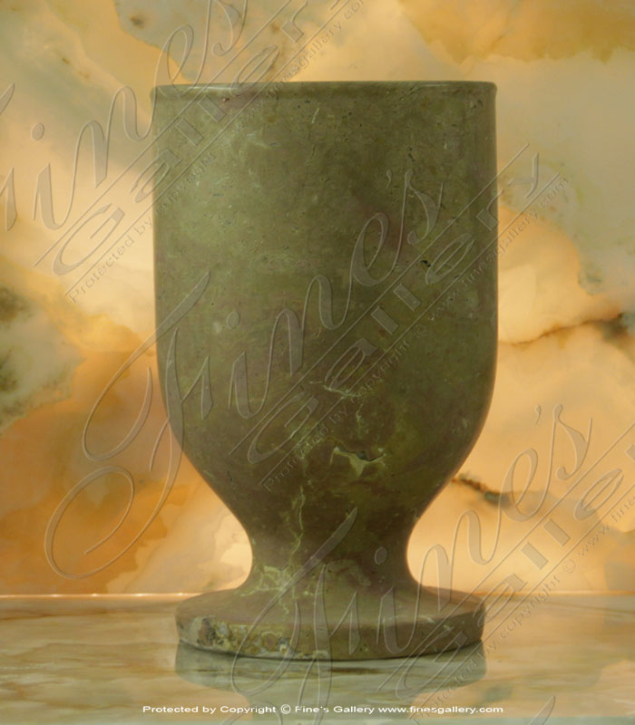 Marble Planters  - Onyx Planter Green - MP-430