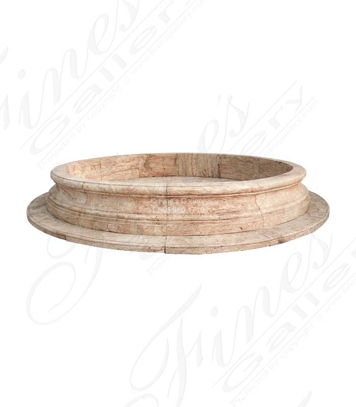 Marble Fountains  - Natural Travertine Pool - MPL-193