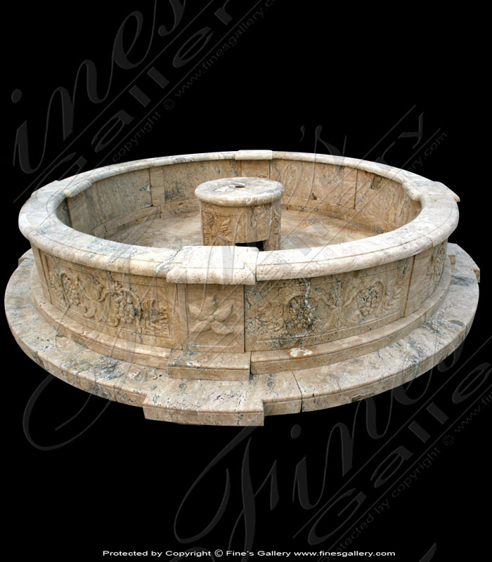 Marble Fountains  - Sandy Gray Pool - MPL-206