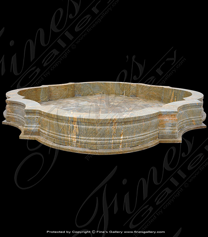 Marble Fountains  - Granite Luxuries Courtyard Pool Basin - MPL-260