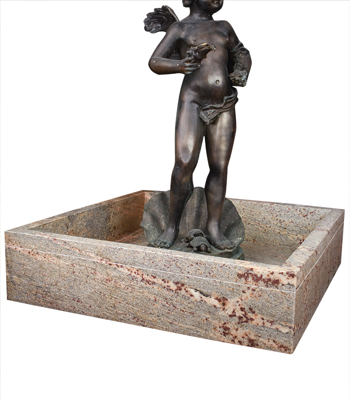 Marble Fountains  - Square Granite Pool ( One Piece ) - MPL-320
