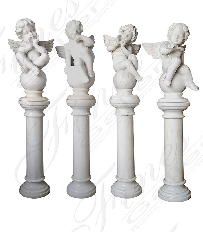 Marble Statues  - Medieval Princess - MS-345