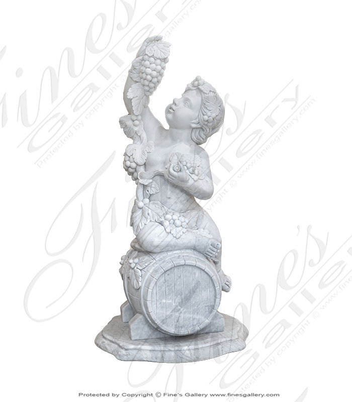 Search Result For Marble Statues  - Roman Maiden Vase - MS-134