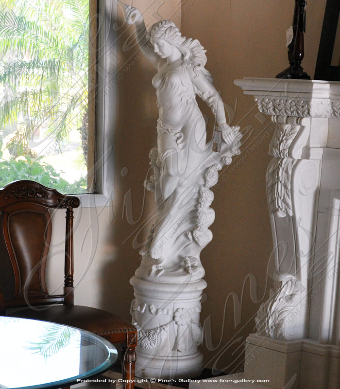 Search Result For Marble Statues  - Man And Horse - MS-251