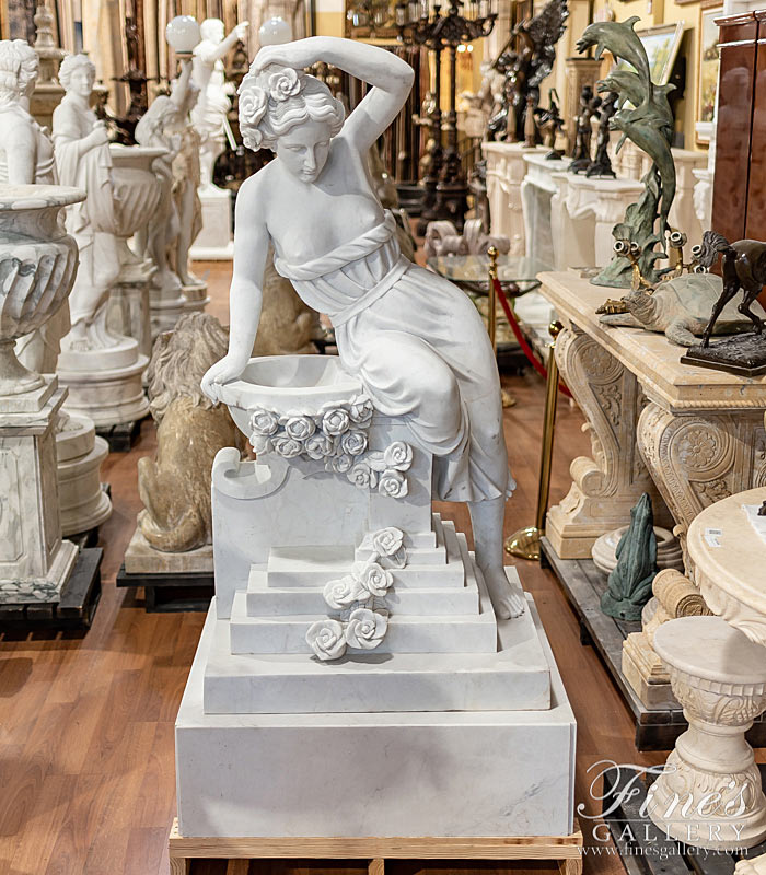 Marble Statues  - White Marble David Statue - MS-890