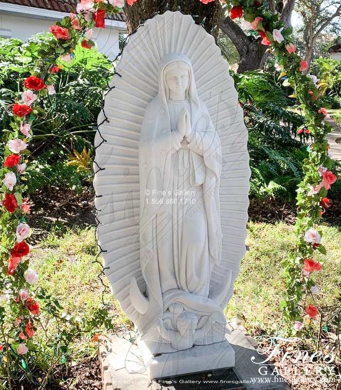 Marble Bases  - Rectangular White Marble Base - MBS-063