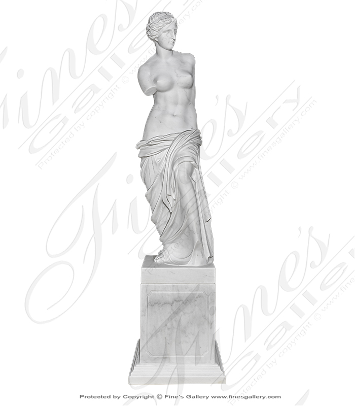 Statuary Marble Venus De Milo Statue