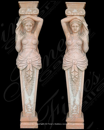 Marble Statues  - Standing Sisters - MS-150