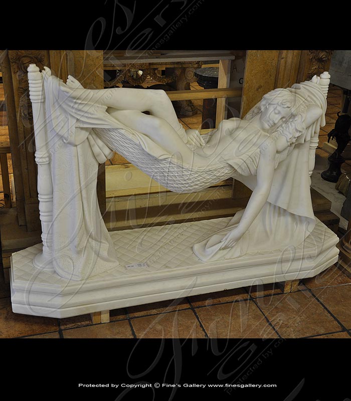 Search Result For Marble Statues  - Ecstasy Of St Teresa Marble Statue - MS-293