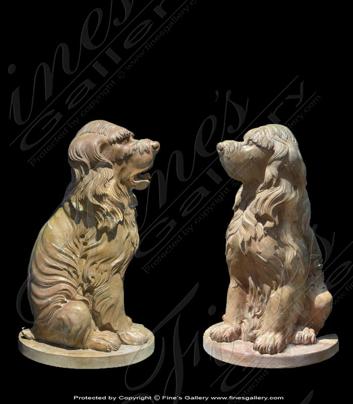 Marble Statues  - Cocker Spaniels - MS-191