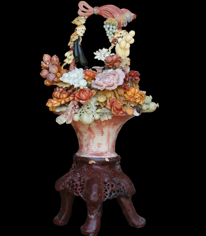 Marble Statues  - Antique Jade Horse Statue - MS-318
