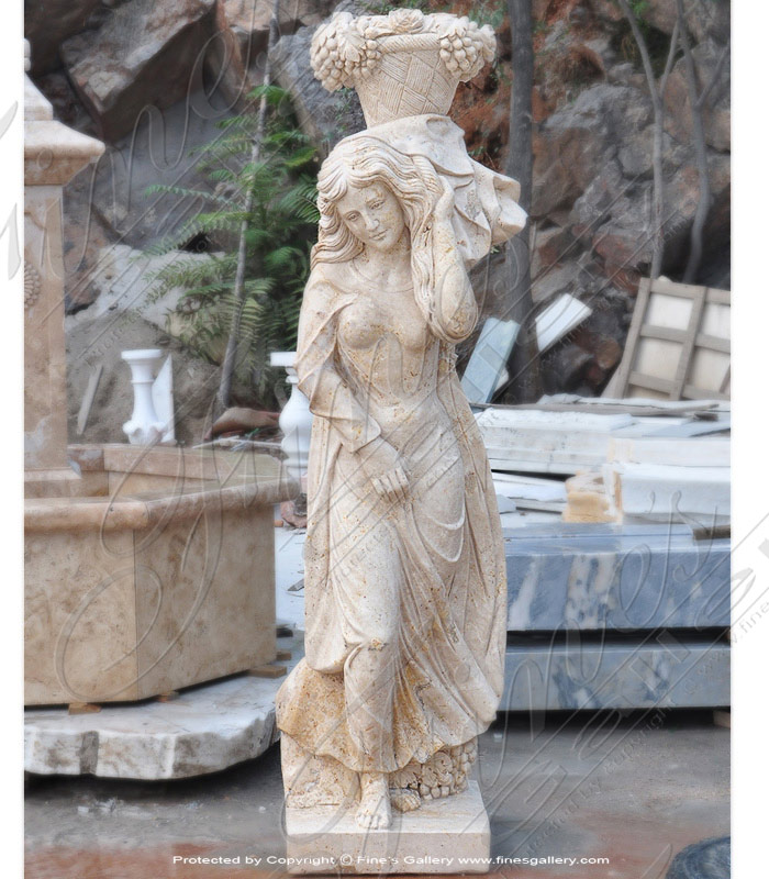 Marble Statues  - Lion Carving - MS-339