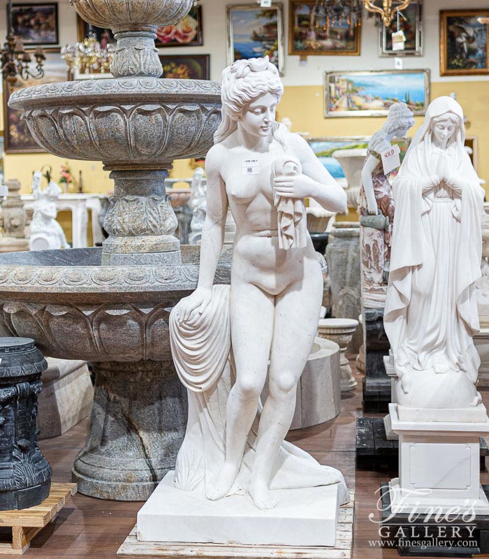 Search Result For Marble Statues  - Roman Maiden Vase - MS-134