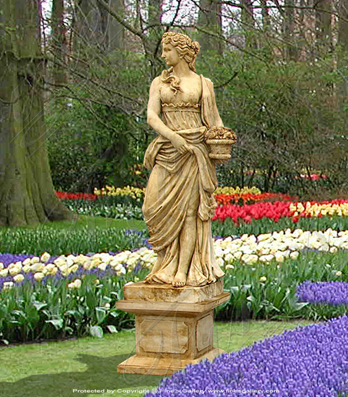 Marble Statues  - Grecian Maiden Statue - MS-426