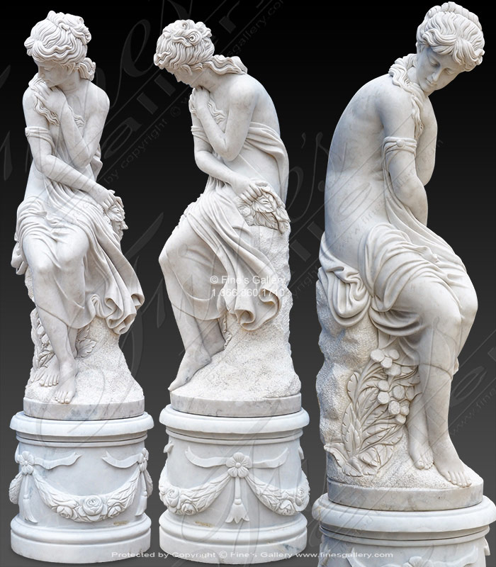 Search Result For Marble Statues  - Daydreaming Venus Marble Statu - MS-1209