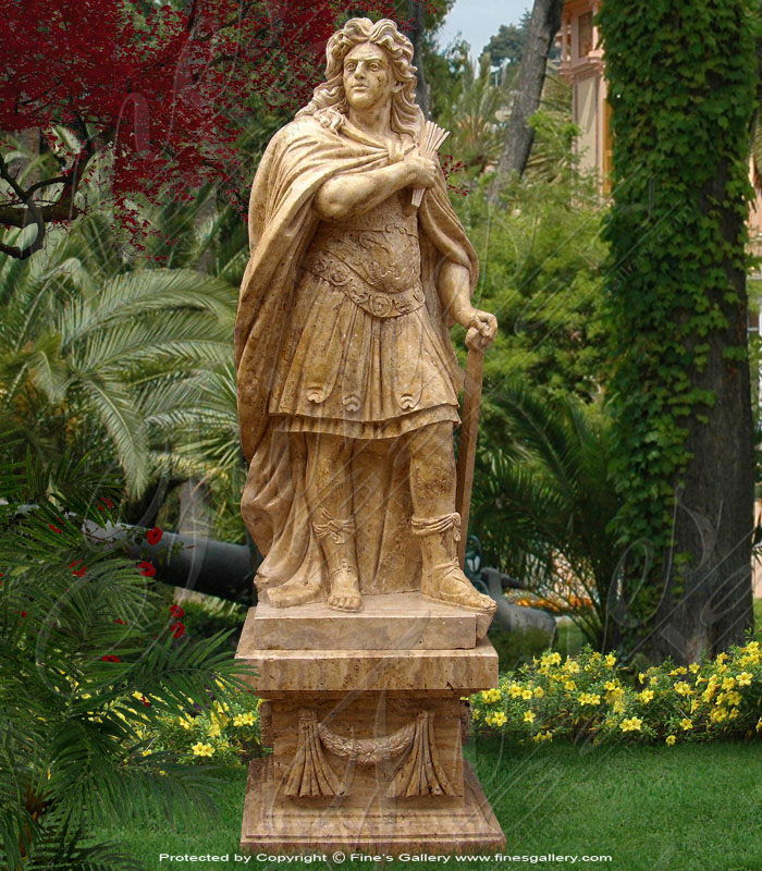 Marble Statues  - Heroic Male Statue - MS-494