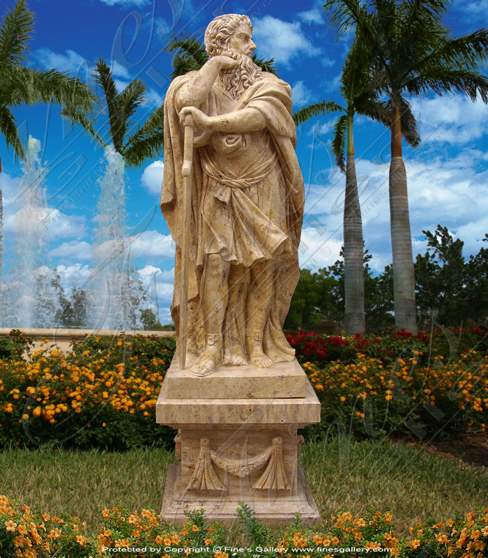 Marble Statues  - Lion Carving - MS-339