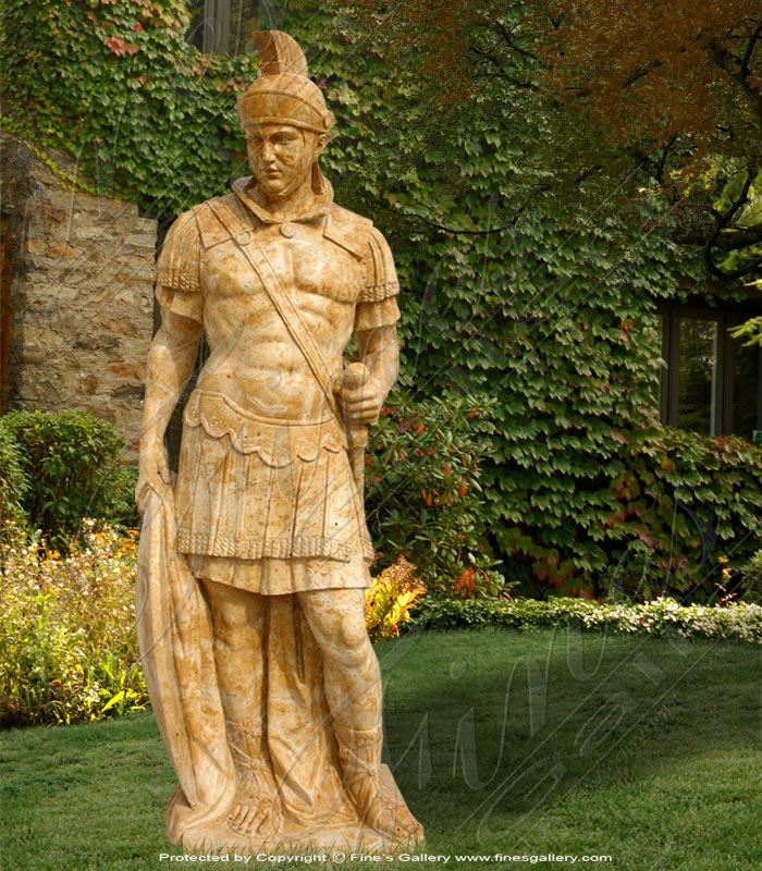 Marble Statues  - Roman Warrior - MS-501
