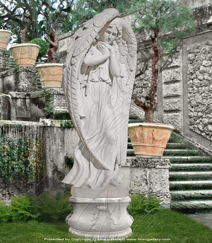 Marble Statues  - Loving Angel - MS-512