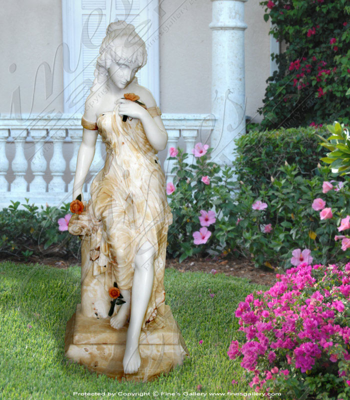 Search Result For Marble Statues  - Roman Marble Female Statues - MS-1172