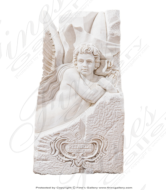 Search Result For Marble Memorials  - Angel's Prayer Marble Memorial - MEM-084