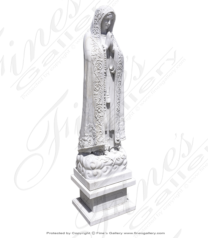 Marble Statues  - Marble Immaculate Conception Statue - MS-995