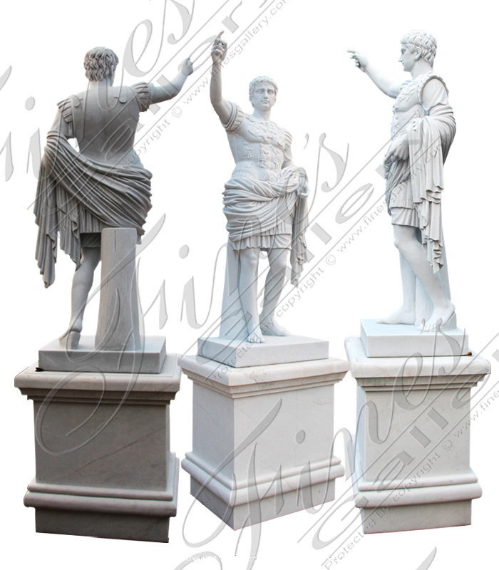 Search Result For Marble Statues  - Marble Augustus Of Prima Porta Statue - MS-913