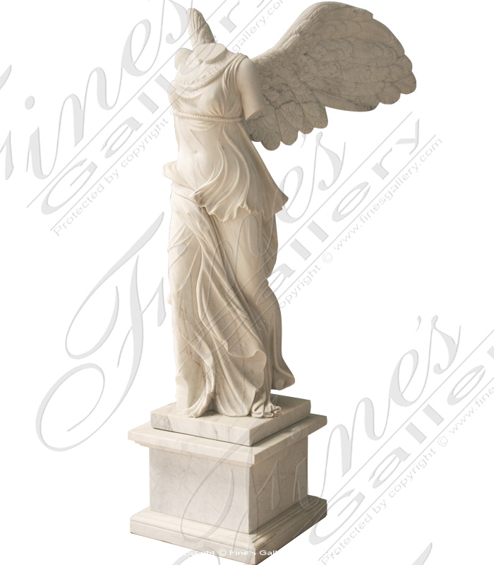 Marble Statues  - Elegent Lady In Dress - MS-1159