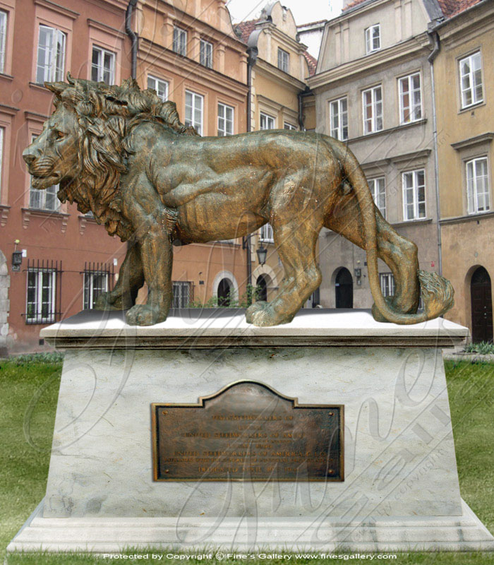 Custom Bronze Lion