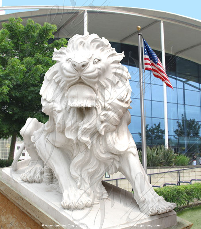 Special Mascots  - Marble Lion Mascot - MSCT-022