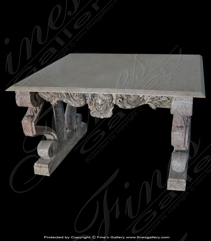 Marble Tables  - Antique Marble Table - MT-130