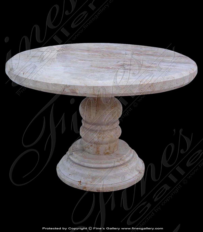 Marble Tables  -  Round Marble Table - MT-135