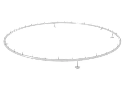 120 inch Diameter Stainless Spray Ring