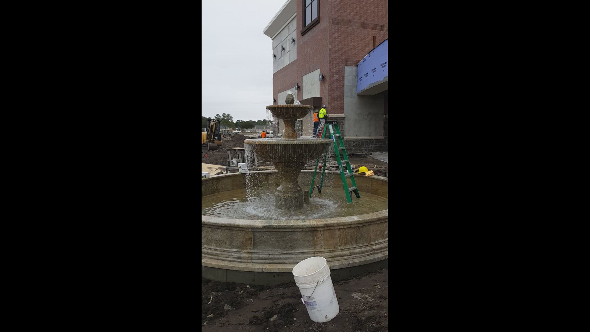 Commercial Granite Fountain Installation — Model MF-1720 — product video