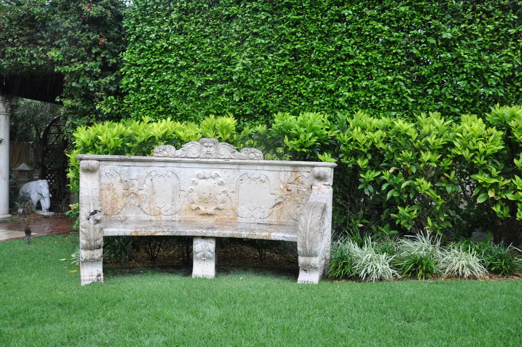 Compilation of Benches, Urns and Garden Art