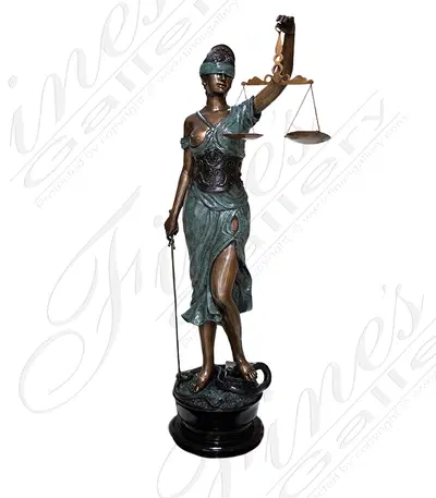Bronze Lady of Justice ( 72 Inch Tall ) 