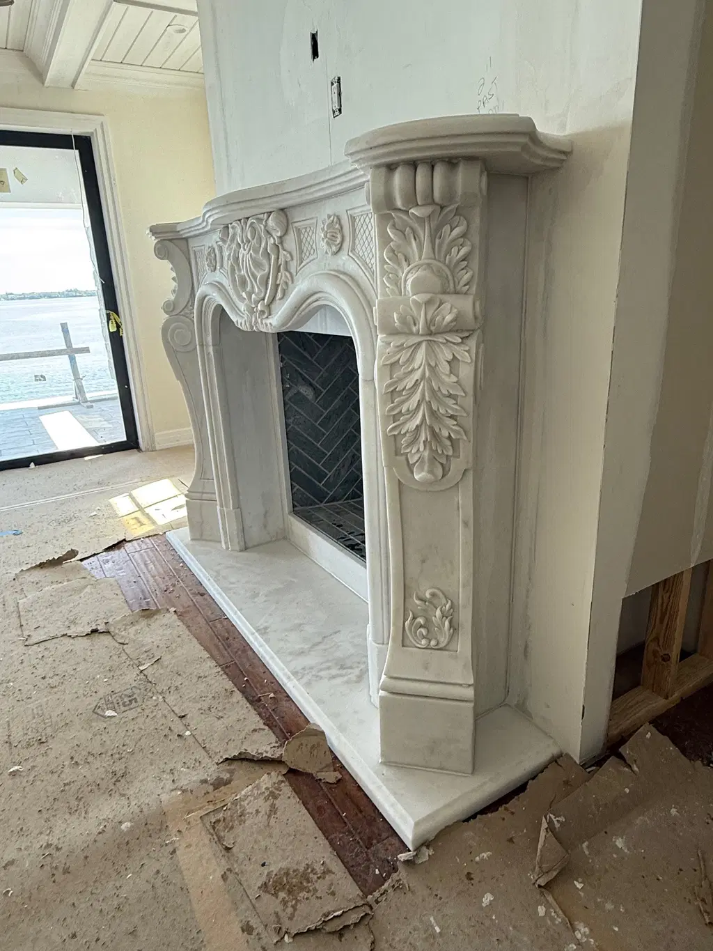Compilation of Marble Mantel Installations in the Continental…