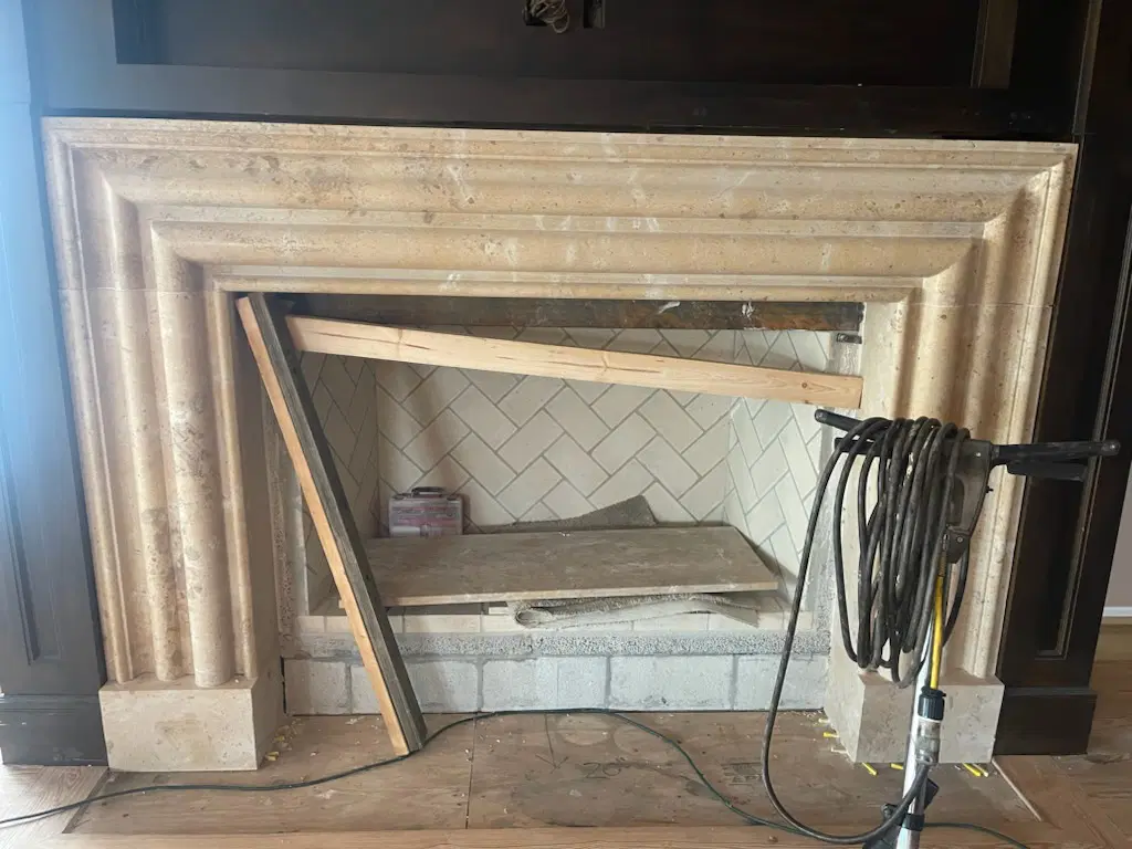Compilation of Marble Mantel Installations in the Continental…