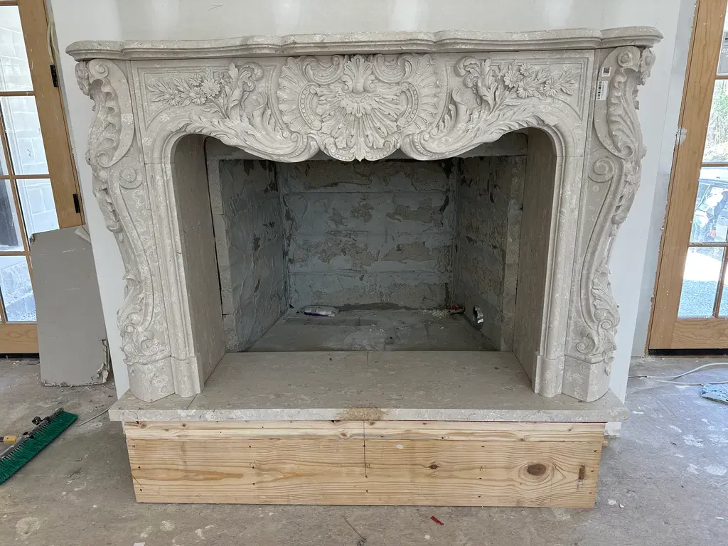 Compilation of Marble Mantel Installations in the Continental…