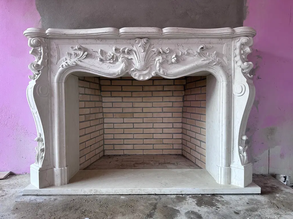 Compilation of Marble Mantel Installations in the Continental…