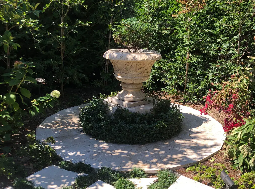 Compilation of Benches, Urns and Garden Art