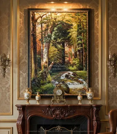 In The Forrest Canvas Art