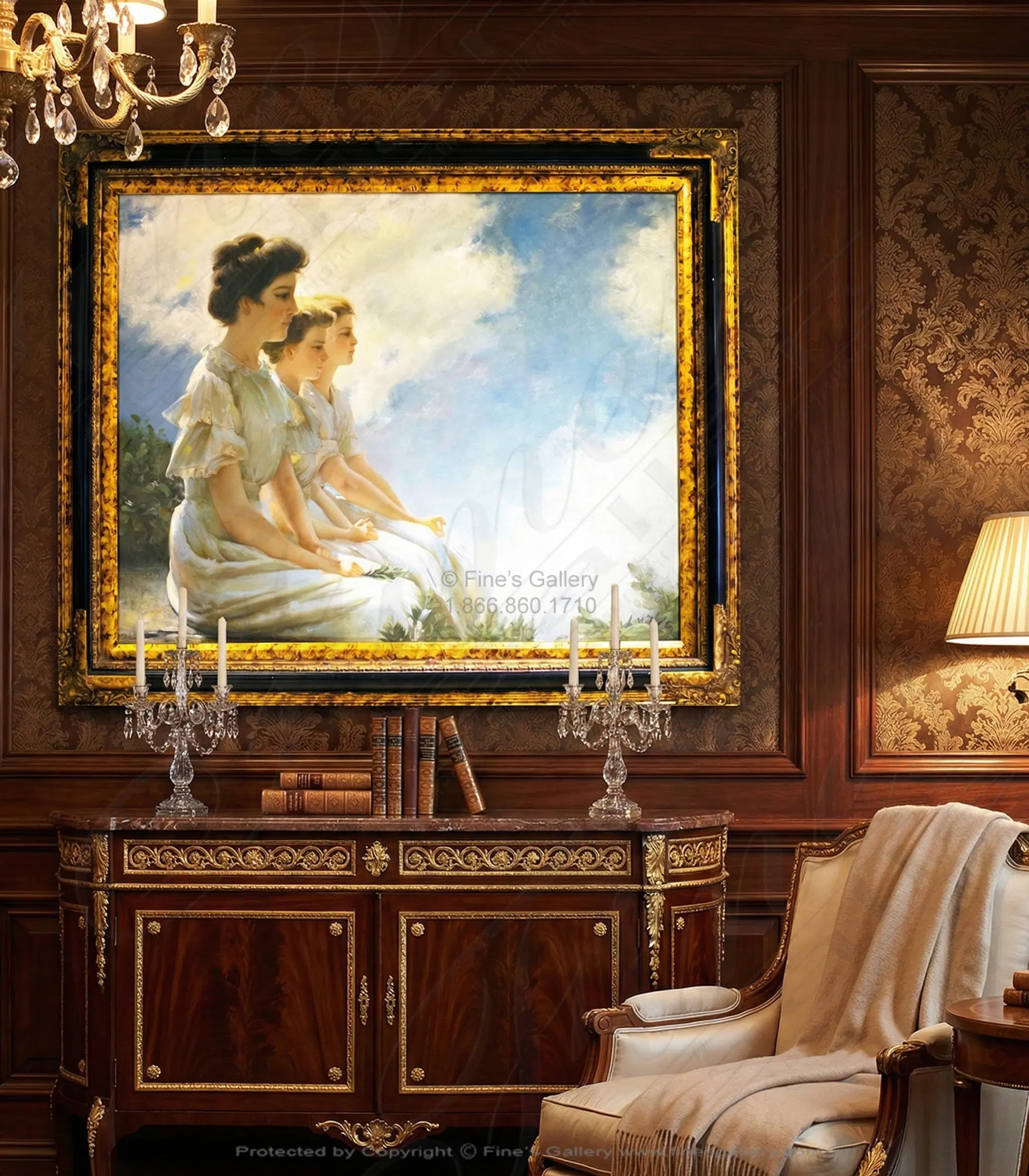 Calmness Canvas Painting