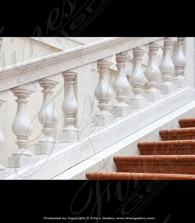 Bianco Marble Baluster