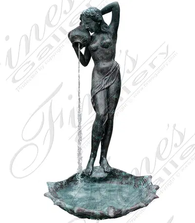 Bronze Female Fountain