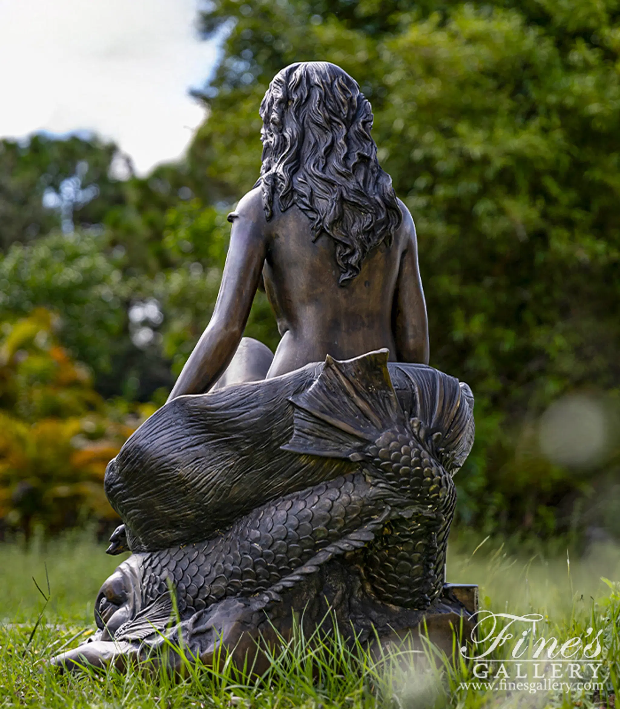 Nude Classical Venus Bronze Female Fountain — Model BF-116 — detail view 7
