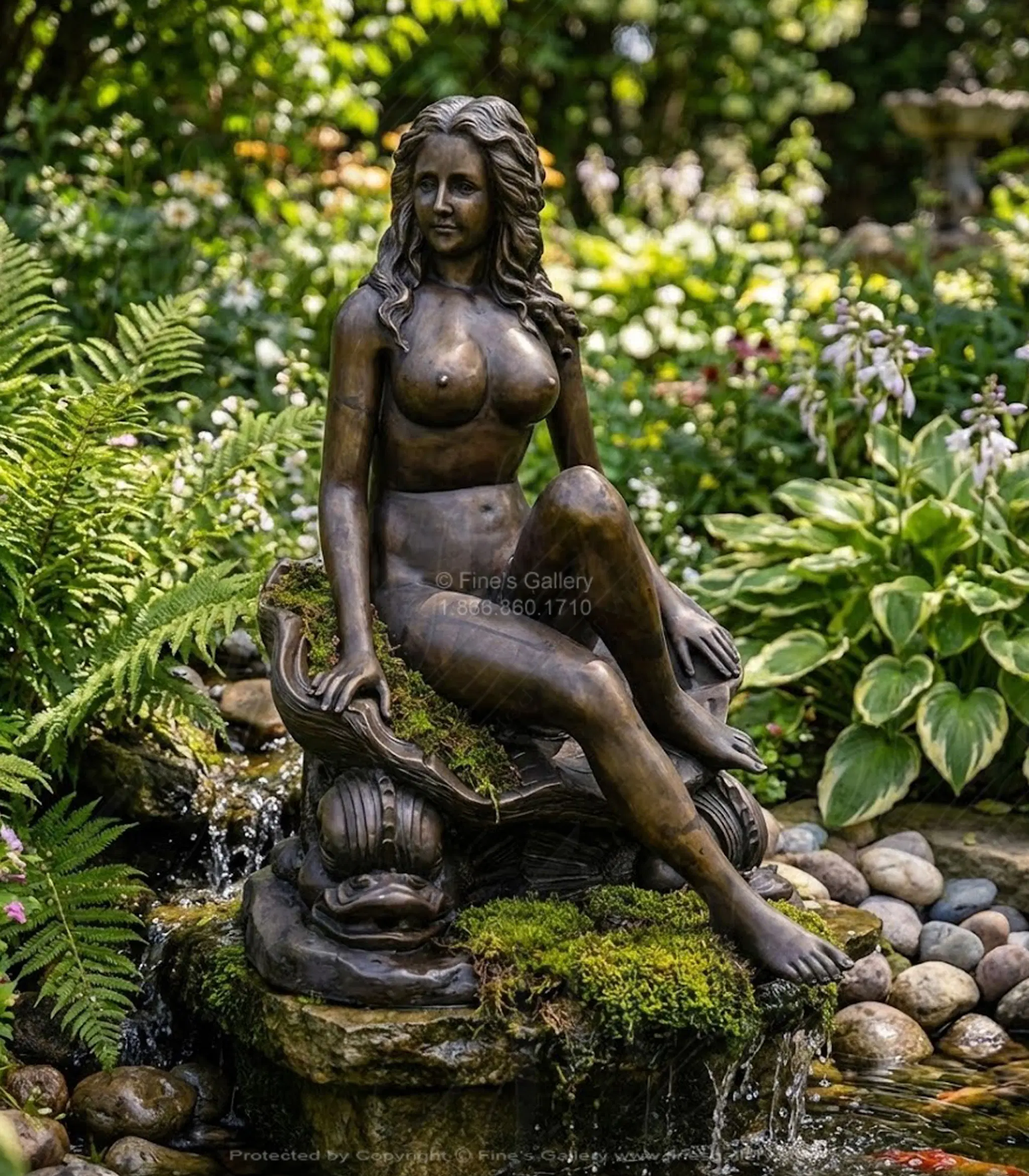 Nude Classical Venus Bronze Female Fountain