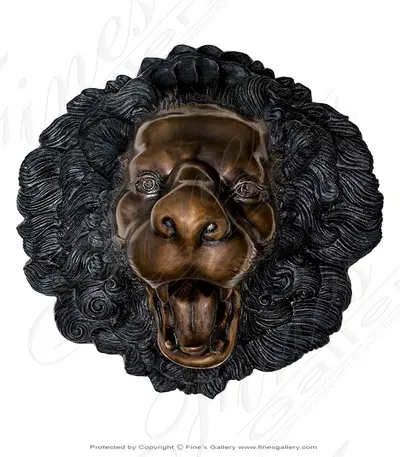 Classic Lion Head Bronze Fountain