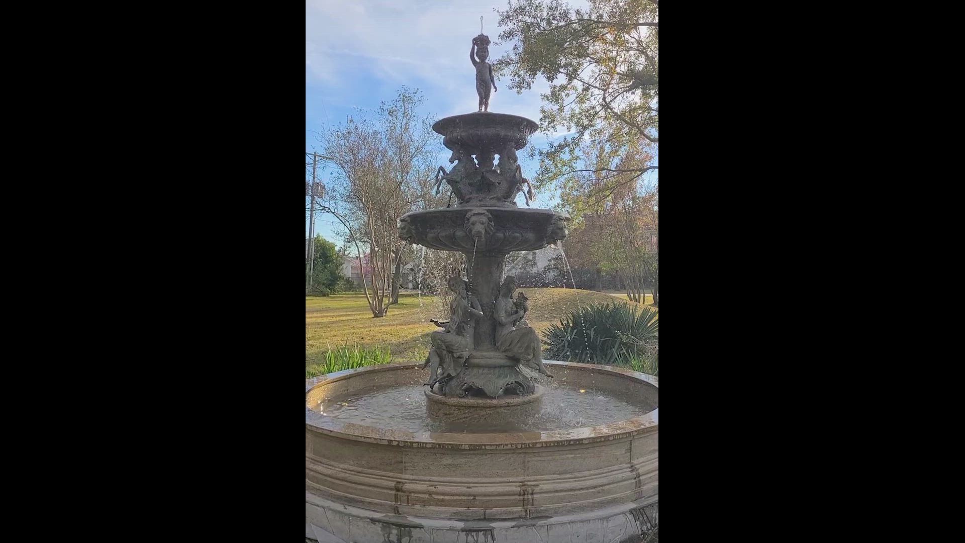 The Grandeur Two-Tier Patina Bronze Fountain — Model BF-282 — product video